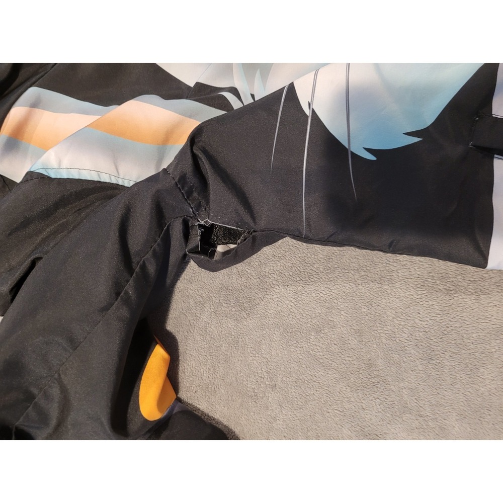Members Only x Looney Tunes Tweety Pullover Jacket Size S Colorful Windbreaker - Picture 7 of 8